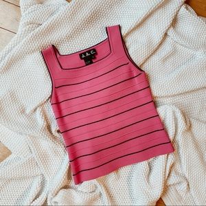 Vintage J.A.C. Square Neck Sleeveless Top